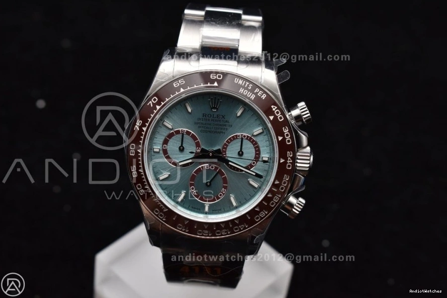 Breathable V Blue Best YG Ice 1:1 SH4131 SS Stick Dial 791 Marker Edition Braclet on QF 126506 Daytona 0327